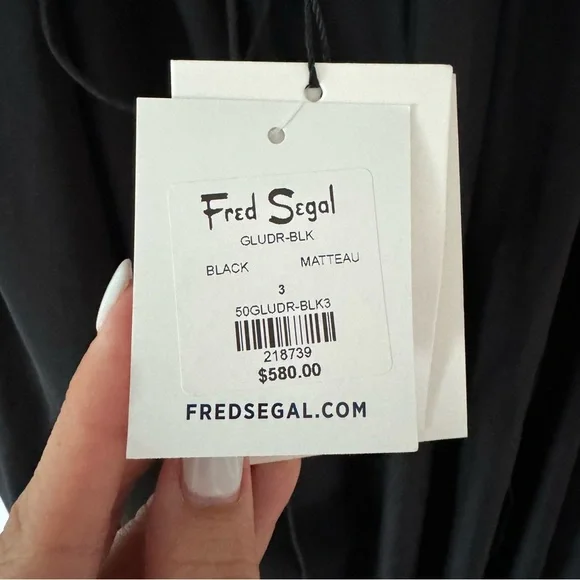 Matteau Gathered Lace Up Silk Cotton Maxi Dress Black Size 3 US 6 - Picture 10 of 11